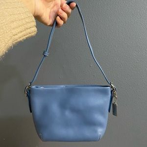 Coach Mini Blue Handbag